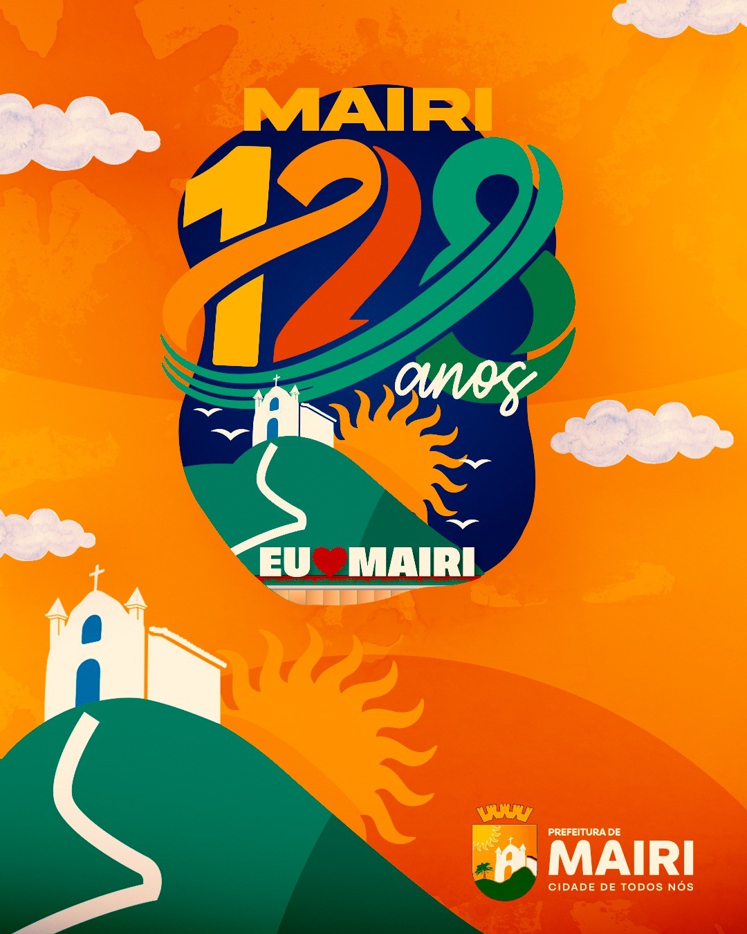 Mairi celebra 128 anos com uma programação especial.