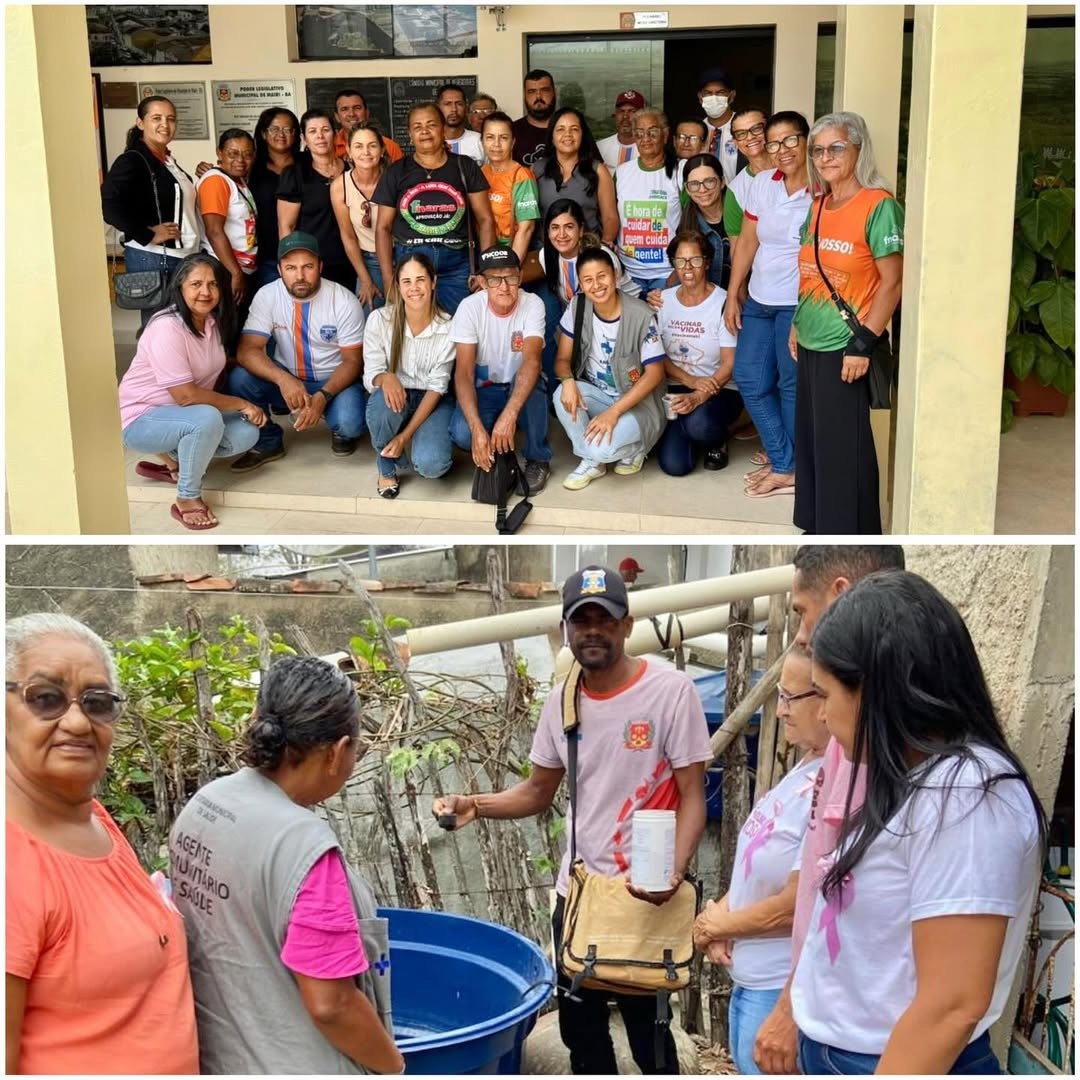 Agentes Comunitários de Saúde participam de curso de atualização em arboviroses em Mairi